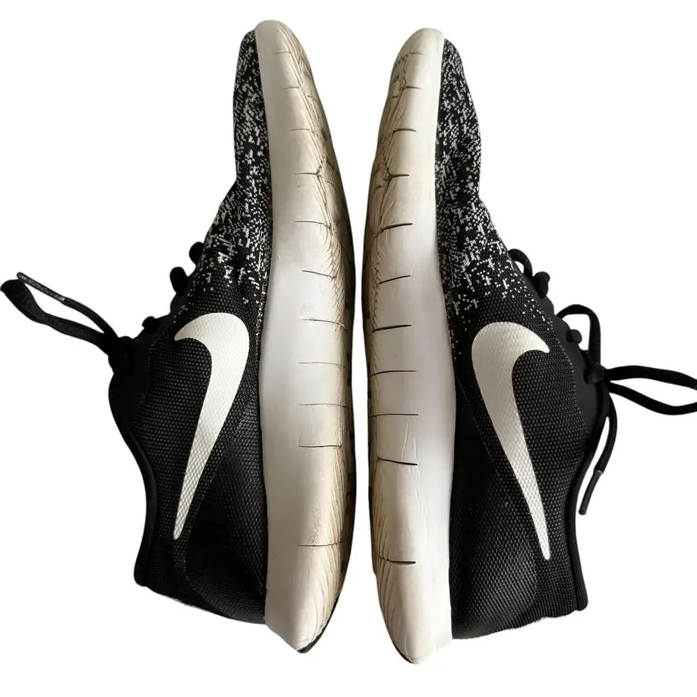 NIKE Ladies Flex Contact Black‎ Running Shoes Sneakers, 7